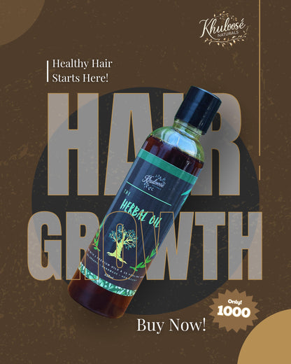 Khuloos Herbal Hair Oil Fast Growing Hair Essential Oil Beauty Hair Care