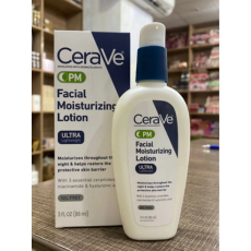 CeraVe Facial Moisturizing Lotion with Hyaluronic Acid & Ceramides – Lightweight Daily Hydration for All Skin Types