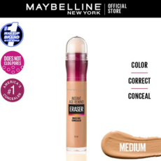 Maybelline Instant Age Rewind Eraser Concealer – Multi-Use Dark Circle & Blemish Corrector with Sponge Applicator
