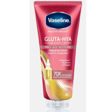 Vaseline Gluta-Hya Serum Burst Lotion – Pro-Age Restore with GlutaGlow™, Hyaluronic Acid & 70X Collagen Boost for Firm, Radiant Skin