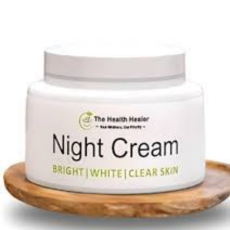 Health Healer Night Cream – Brightening & Moisturizing Formula with Vitamin E, B3, Shea Butter & Herbal Oils