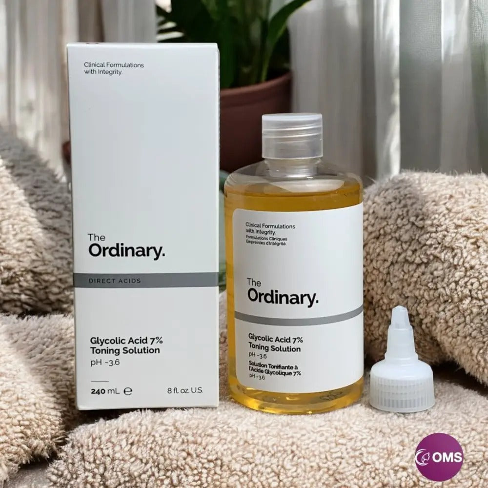 The Ordinary Glycolic Acid 7% Toning Solution – Exfoliating Facial Toner for Radiance, Texture & Uneven Skin Tone
