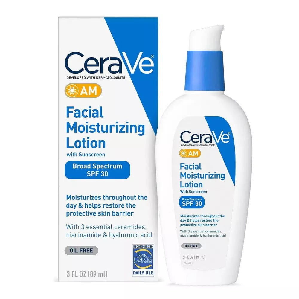 CeraVe AM Facial Moisturizing Lotion with SPF 30